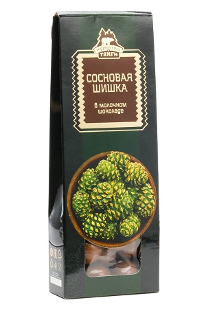 Mladi storži v mlečni čokoladi 100g Rusija z dostavo v Sloveniji