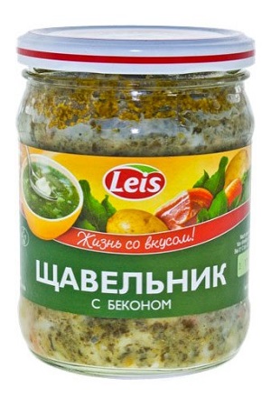 Щавелевый суп с беконом Щавельник Leis 480г Литва с доставкой по Словении