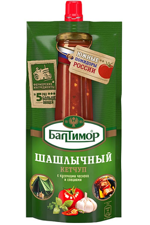 Kečap Šašlični Baltimor 260g Rusija z dostavo v Sloveniji