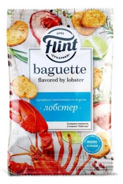 Сухарики со вкусом лобстера Flint