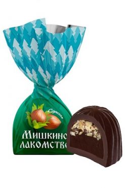 Шоколадные конфеты Мишкино лакомство