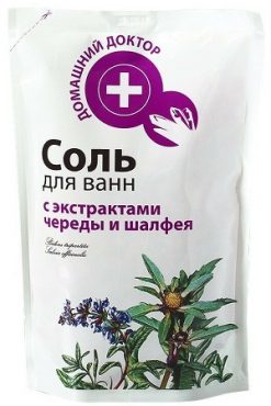 Соль для ванн Череда и шалфей