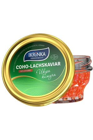 Divji rdeči kaviar Kižuča 100g. Aljaska z dostavo v Sloveniji