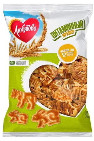 Крекер Витаминный Любятово 300г Россия с доставкой по Словении