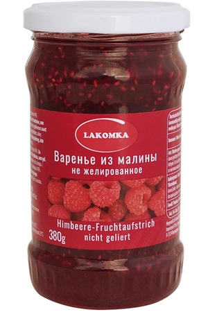 Malinov Džem brez želirnega sredstva, Ukrajina 380g z dostavo v Sloveniji