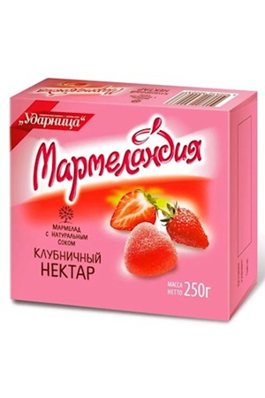 Žele s sokom jagod Jagodni nektar Marmelandija 250g z dostavo v Sloveniji