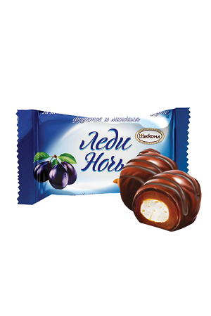 Čokobonboni Ledi noč s kokosom, na vago, Rusija z dostavo v Sloveniji