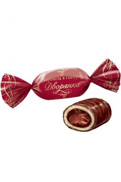 Карамель Дворянка глазированная с ликером