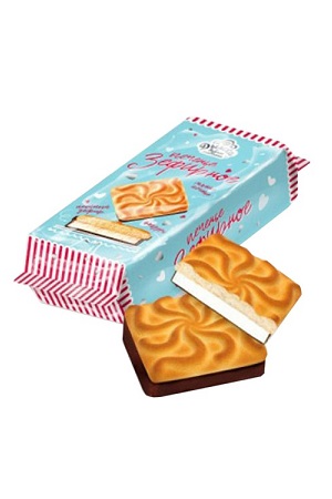 Piškoti s suflejem v glazuri Zefirni 170g Rusija z dostavo v Sloveniji