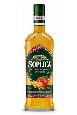 Ликер Soplica апельсин, яблоко, корица 28% 0,5л с доставкой по Словении