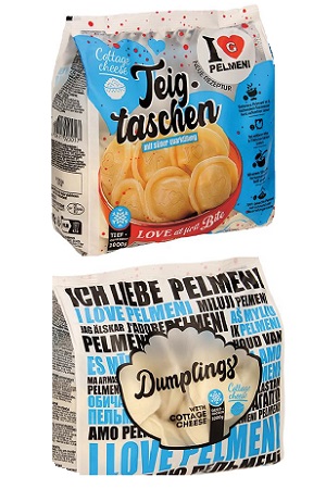 Вареники с творогом I Love 1 kg продукт заморожен с доставкой по Словении