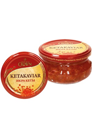 Kaviar kete (družina lososevih) Imperial Crown 100g. z dostavo v Sloveniji