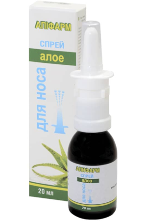 АПИФАРМ спрей для носа с Алое 20мл, Украина с доставкой по Словении