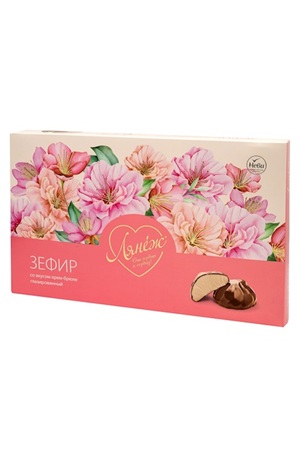 Зефир со вкусом крем-брюле глазированный Нева 200г с доставкой по Словении