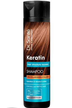 Шампунь Dr.Sante Keratin для тусклых и ломких волос 250мл с доставкой по Словении