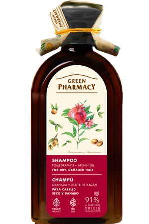 Шампунь для сухих поврежденных волос Гранат и аргановое масло с доставкой по Словении