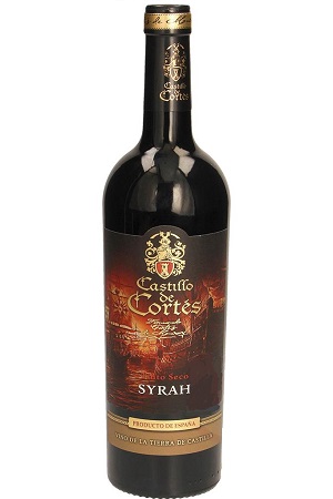Rdečo suho vino Castillo de Cortes Syrah Španja 12% 0,75L z dostavo v Sloveniji