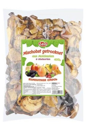 Mešano suho sadje, 6 vrst 400g. Moldavija z dostavo v Sloveniji