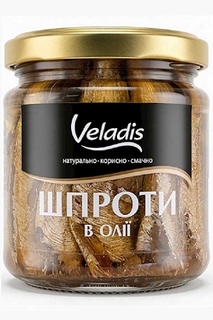 Baltijske sardele v olju Veladis 300g z dostavo v Sloveniji