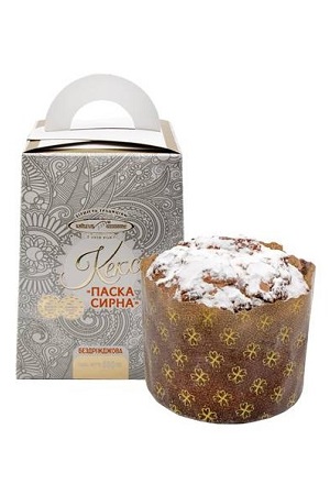 Кулич творожный бездрожжевой 550г Украина с доставкой по Словении