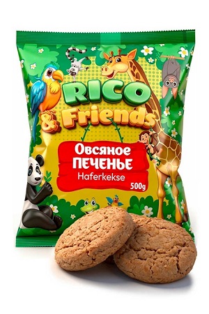 Ovseni piškoti tradicionalni RICO 500g z dostavo v Sloveniji