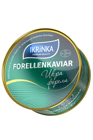 Икра дикой форели Ikrinka, Аляска 95г с доставкой по Словении