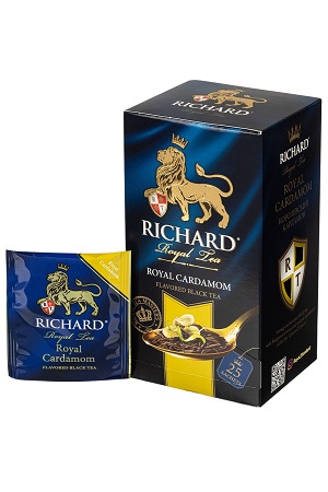 Чай черный с кардамоном Richard Royal Cardamom пакетированный с доставкой по Словении