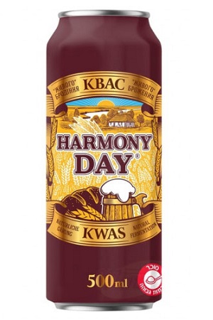 Квас HARMONY DAY Украина 0,5л. с доставкой по Словении