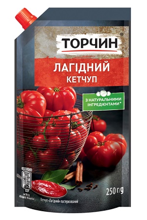 Кетчуп Нежный Торчин, Украина 250г с доставкой по Словении