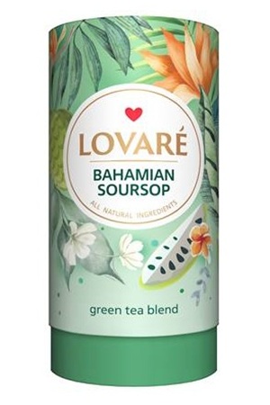 Zeleni čaj Lovare Bahamian Soursop 80g z dostavo v Sloveniji