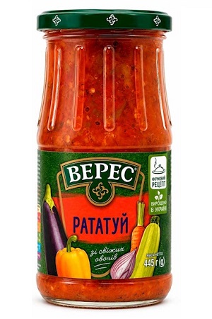Solata zelenjavna Ratatuj Veres 445g, Ukrajina z dostavo v Sloveniji