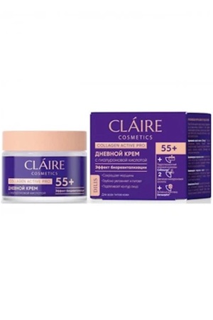 Dnevna Krema za obraz 55+ Claire Collagen Active Pro 50ml z dostavo v Sloveniji
