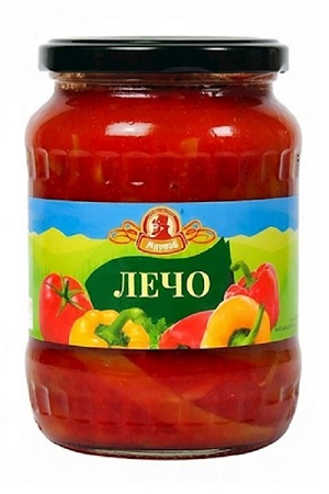 Sladka paprika v paradižnikovi omaki Lečo Žirnov z dostavo v Sloveniji