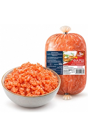 Mleto meso atlanskega lososa SibFish 500g z dostavo v Sloveniji